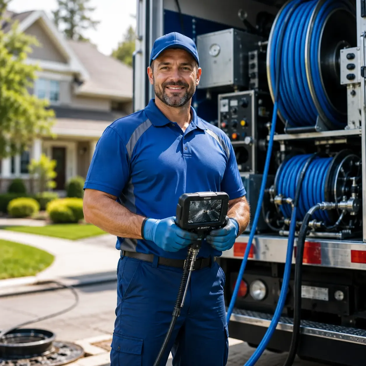 Local outdoor drain cleaning specialists in Hampstead, MD